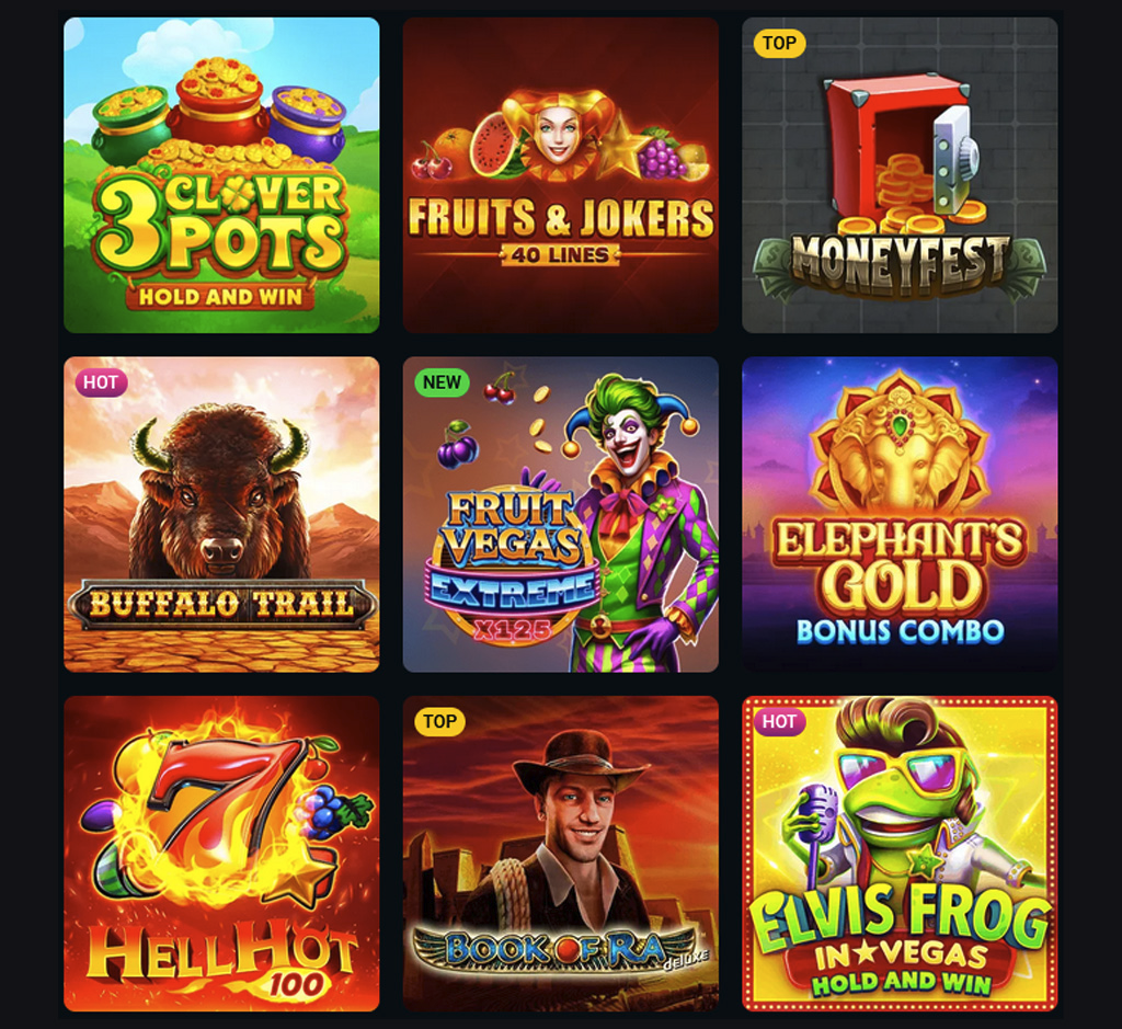 Slot di Spinsup su PC Slot di Spinsup su PC
